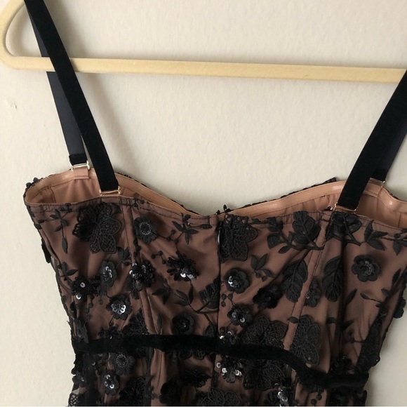 For Love & Lemons Beatrice Strappy Mini Dress M - Picture 14 of 16